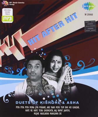 Hit After Hit Duets Of Kishore & Asha Bollywood Songs MP3 (40 Songs)