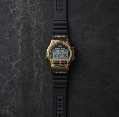 Timex IRONMAN 8 Lap Metal Japan Limited Edition TW5M66600 Gold