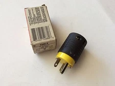 Pass & Seymour 5366-X Straight Blade Plug