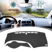 Dashboard-Cover Grau Poly Rutschmatte Uv-Schutz FüR Honda Civic 2012-15