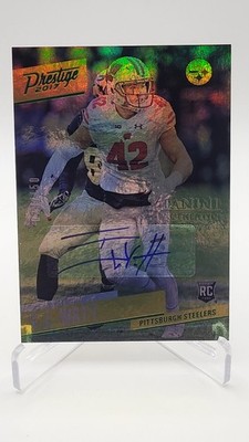 2017 Panini Prestige SP Rookie T.J. Watt #293 Xtra Points Green Signatures /150