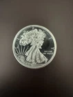 1 oz .999 Fine Silver Round – Golden State Mint Silver Eagle – BU