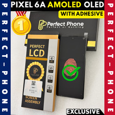 Google Pixel 6A OLED LCD Screen Replacement Display With Adhesive-UK