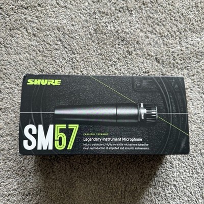 Shure SM57-LC Cardioid Wired Dynamic Instrument Microphone