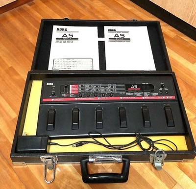 KORG A-5 GUITAR MULTI-EFFECTOR USED FROM JAPAN CONFIRMED WORKING