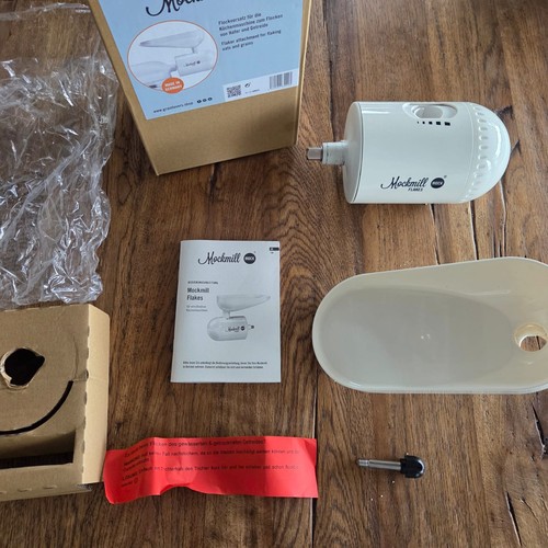 Mockmill Flakes Flockenvorsatz für Küchenmaschinen von Kitchen-Aid Haferflocken