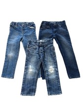 Kids Skinny Jeans Bundle - Children s Place, Denizen Nautica Distressed SZ 4T