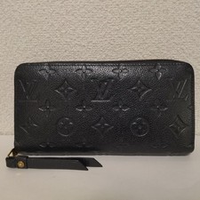 Louis Vuitton Portafoglio Zippy Monogram Empreinte Noir Nero Portafoglio...
