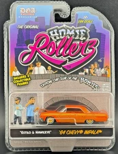 GL 1/64 CHEVY IMPALA 1964 Low Rider Homie Rollerz Series 1 Die Cast -ORANGE-