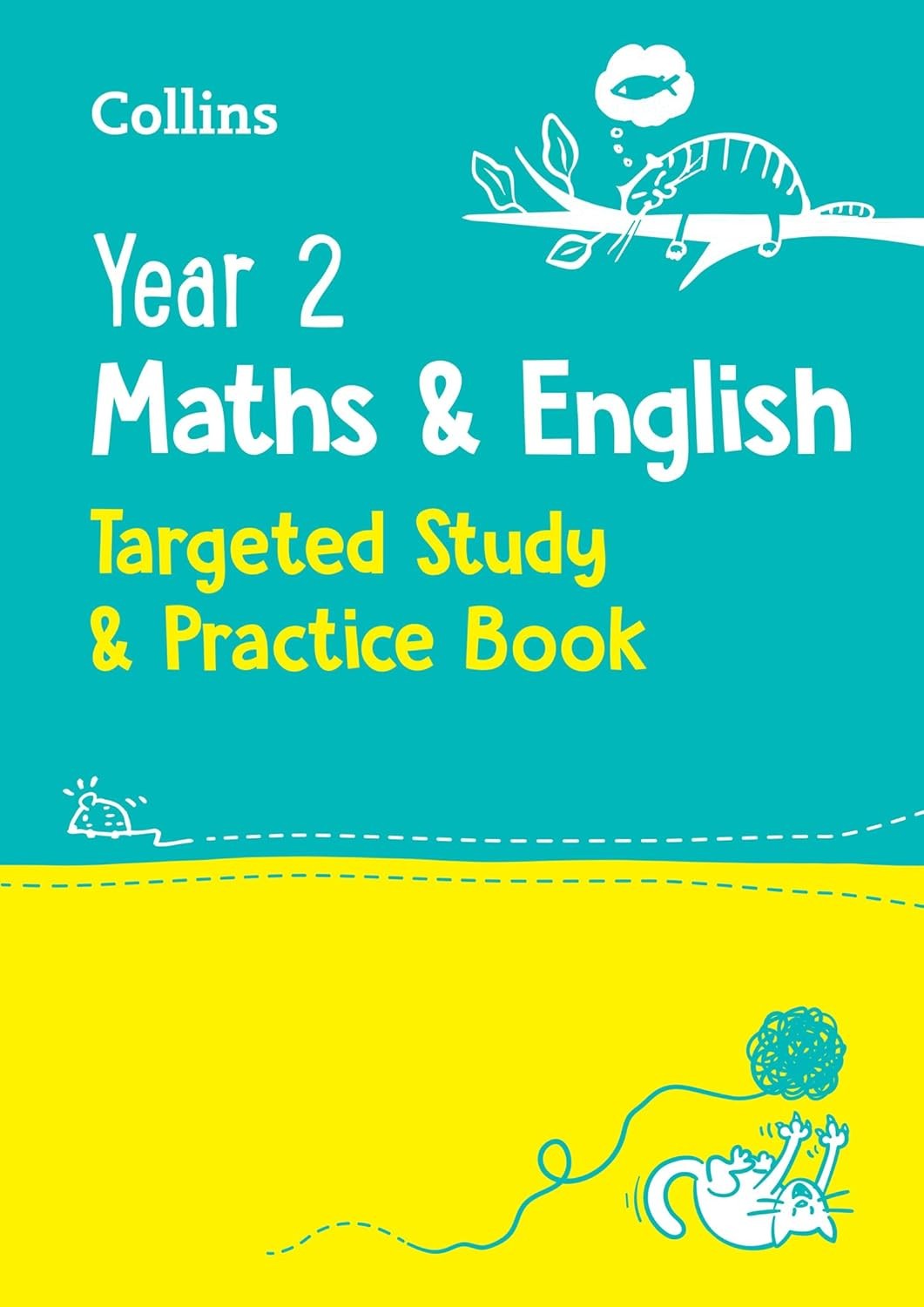 Year 2 Maths and English KS1 Targeted Study & Practice Book: Ideal for use at h