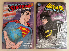 Superman: Space Age & Batman: Dark Age HC Set by Mark Russell & Michael Allred