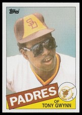 1985 Topps #660 Tony Gwynn San Diego Padres
