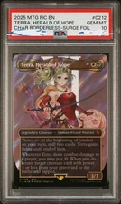 Terra Herald of Hope SURGE FOIL 212 PSA 10 GEM MINT (MTG Final Fantasy 2025)