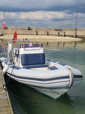 Ballistic 6.5m RIB,high torque V6 Outboard