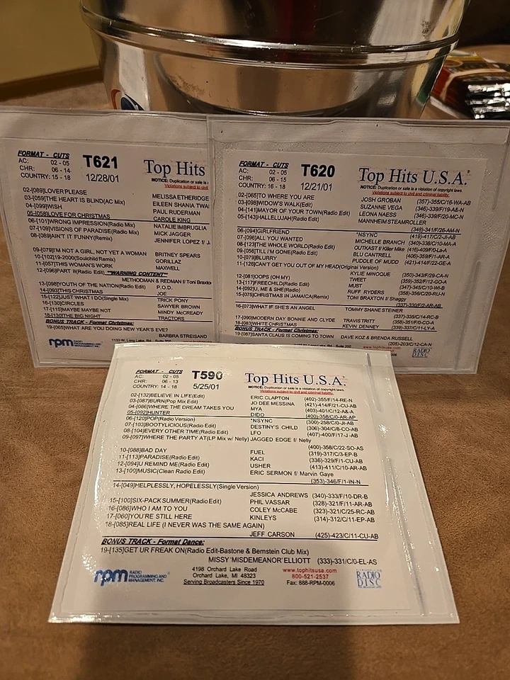 TOP HITS U.S.A. (2001  50cds ) Foto 4 de 4