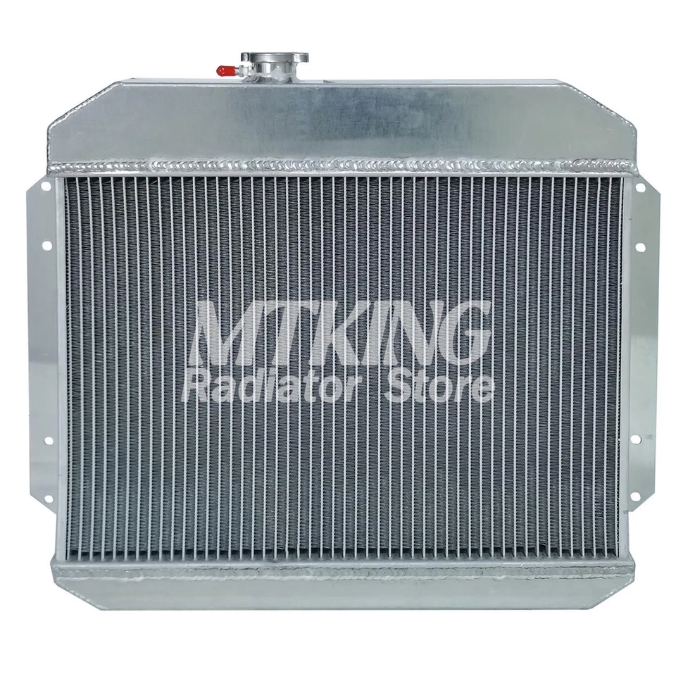 Алюминиевый радиатор для 1951 1952 1953 Willys Aero универсал 2,6 л L6 2,2 л L4 - Изображение 3 из 4