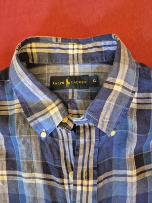 Ralph Lauren Leinenhemd Herren XL - Bild 1 von 4