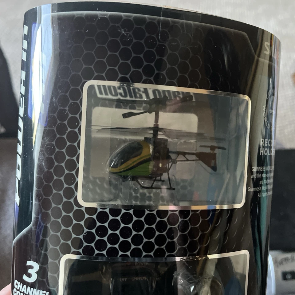 Silverit Nano Falcon Infrared 3-channel RC World Smallest Helicopter Boxed NEW - Image 2 of 3