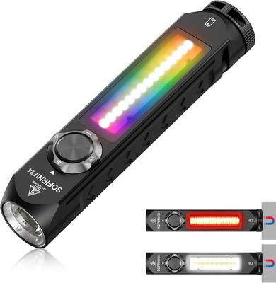 Sofirn IF24 LED Rechargeable Torch - Very Bright Torches 2000 Lumen White