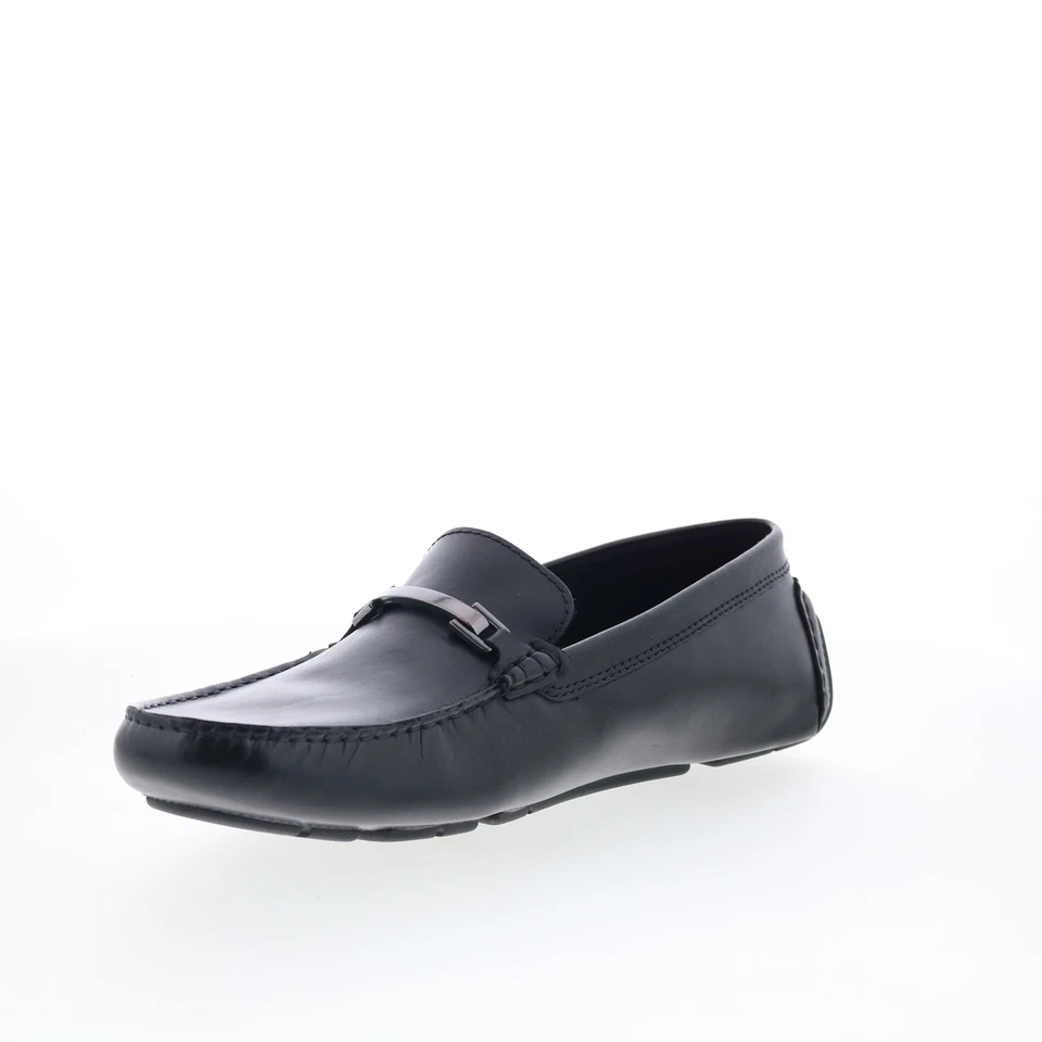 Rockport Dirk mocassin pour hommes en cuir noir - Photo 4/4