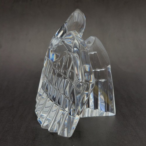 Steuben Eagle Bird Figurine Crystal Glass Art Glass Discontinued Signed - Picture 8 of 16