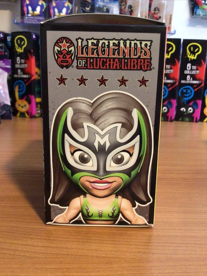 Lady Maravilla Legends Of Lucha Libre Luchacitos Boss Fight Figure New Sealed  - Image 3 of 4