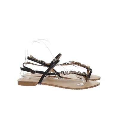 Juliet, Sandalen, Größe: 20 1/2, Schwarz/Beige, Damen #fAv