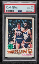1977-78 Topps White Back Alvan Adams #95 PSA 8 dq2