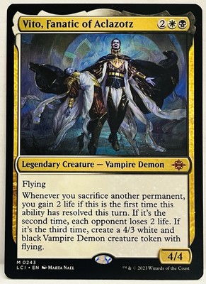 Vito, Fanatic of Aclazotz -#243-The Lost Caverns of Ixalan-Regular-NM