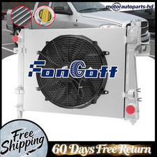 4row Radiator Shroudfan Kit Fit 2004-2009 Dodge Ram 1500 2500 Pickup 5.7l V8 Us