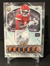 2024 Topps Resurgence - Voltaic Xavier Worthy #V-8 (RC)