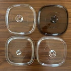 Lot of 4 Vintage Pyrex Glass Lids – A 9 C & P 9 C-1 Sizes – Kitchenware