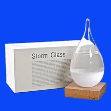 🌤️RESELLERS WHOLESALE LOT ⛈️ Storm Glass Weather Predictor ❄️ 100 Pc. ☀️  BNIB