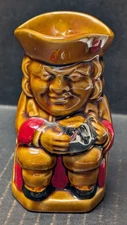 Vintage Toby Mug Lord Nelson Pottery 4" Small Jug Made in England