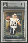 TOM BRADY BGS 9 2000 BOWMAN CHROME FOOTBALL #236 ROOKIE RC PATRIOTS .5 AWAY