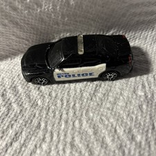 Maistro Diecast 2006 Dodge Charger Police Cruiser 1:64 Black White SB5 19