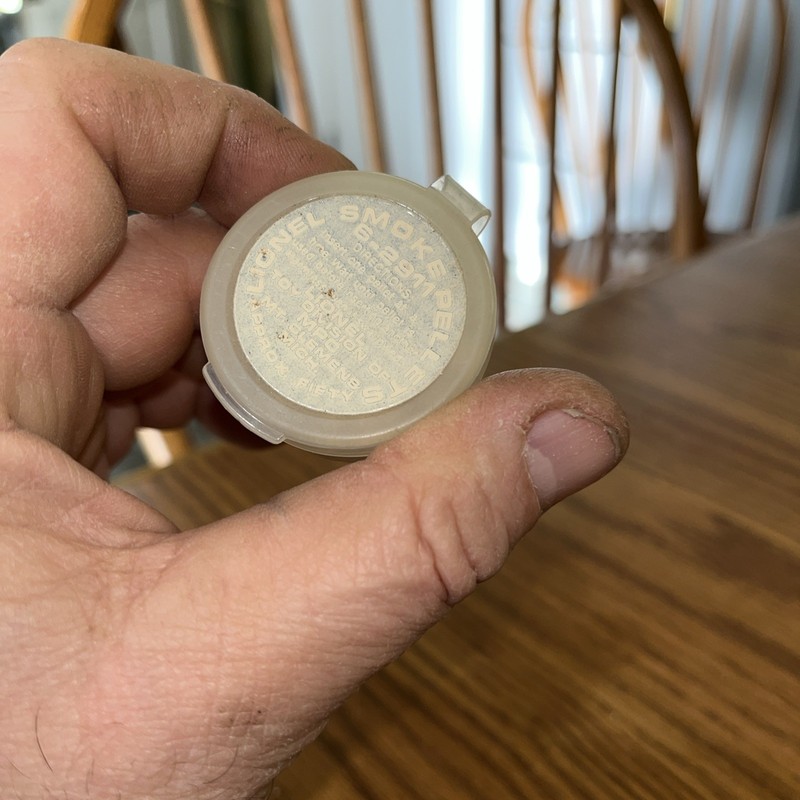 Rare Lionel 6- 2911 Smoke Pellets Made By Lionel Toy Division Of MPC