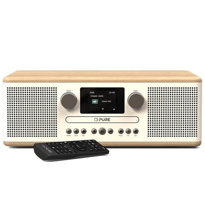 PURE Classic C-D6 Cotton White/Oak Kompaktanlage #25263919