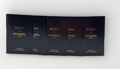 10 X Chanel Bleu De Chanel Eau De Parfum 1.5ml/0.05oz Ea Sample Vials Spray New