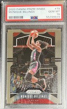2020 Panini Prizm Wnba #79 Monique Billings PSA 10