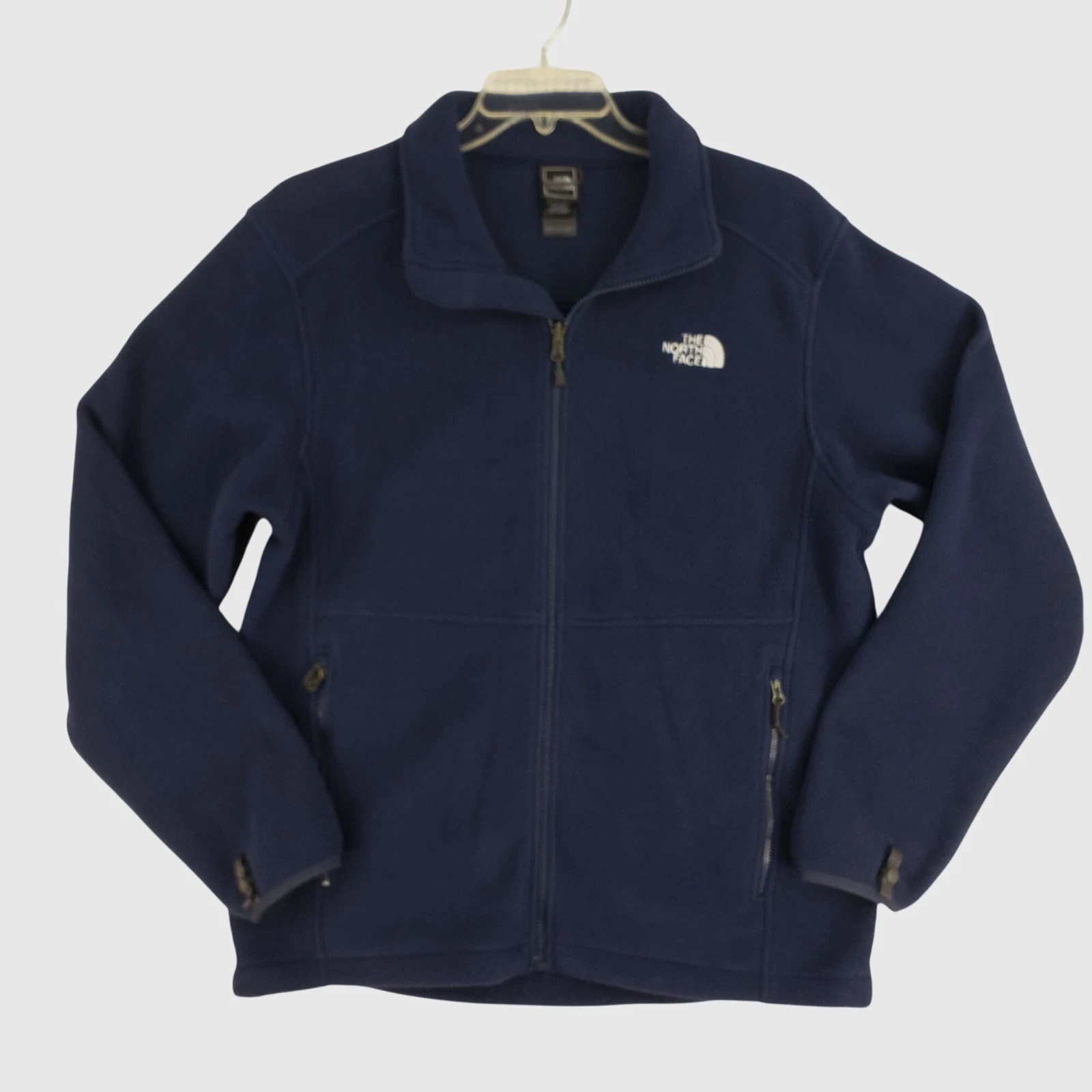 The North Face Fleece Pullover Casual Warm Jacket Full Zip Mens L