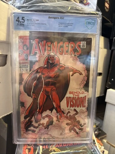 CGC 4.0 Avengers #57 1st App of Vision Marvel 1968 Silver Age Key