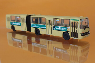 Brekina 59733  # Ikarus 280 .02 BVG Berlin - Vaillant 1991 1:87 NEU Modellauto