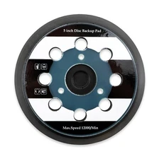 5" - 8 Hole Backup Sanding Pad Hook and Loop for Electric Sanders Makita,Dewalt