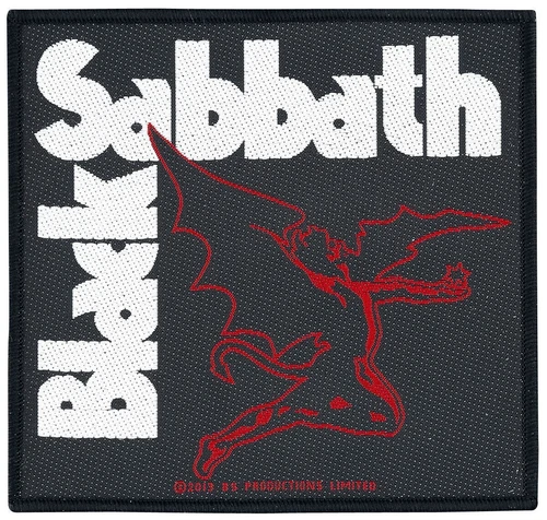 Black Sabbath  -  Creature gewebter Aufnäher woven - Patch Neu & Official! Bild 1 von 2