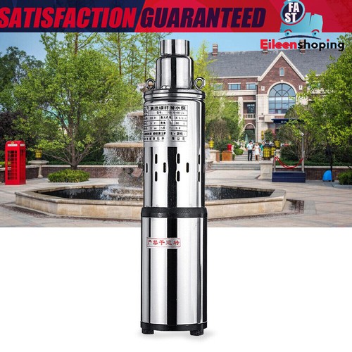 Pompa acqua energia solare 12V/24V/48V foro pozzo profondo fattoria ranch DC sommergibile - Foto 33 di 35