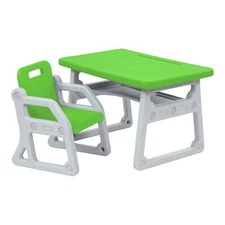 ECR4Kids Toddler Plus Desk and Chair - ELR-14421-GGLG (/GM1-1503-ELR-14421-GL...