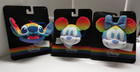 Disney Pride Set of Three Plush Mickey, Minnie and Stitch with Plastic Snap Hook — photo 1