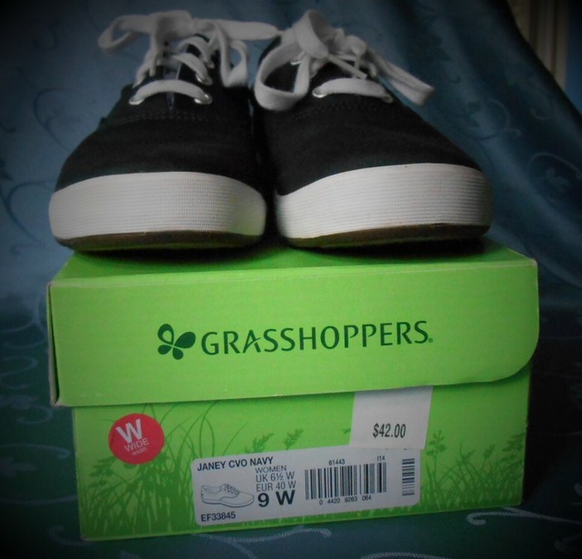 grasshopper canvas shoes
