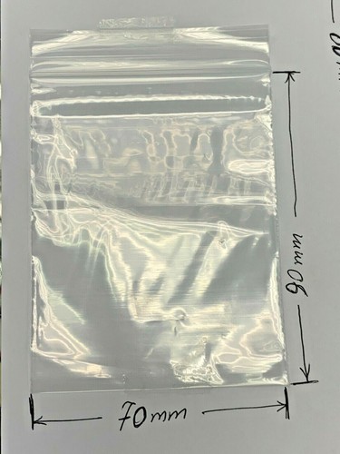 UK GRIP SEAL BAGS Self Resealable Clear Polythene Poly Plastic Zip Lock All Size - Picture 50 of 73